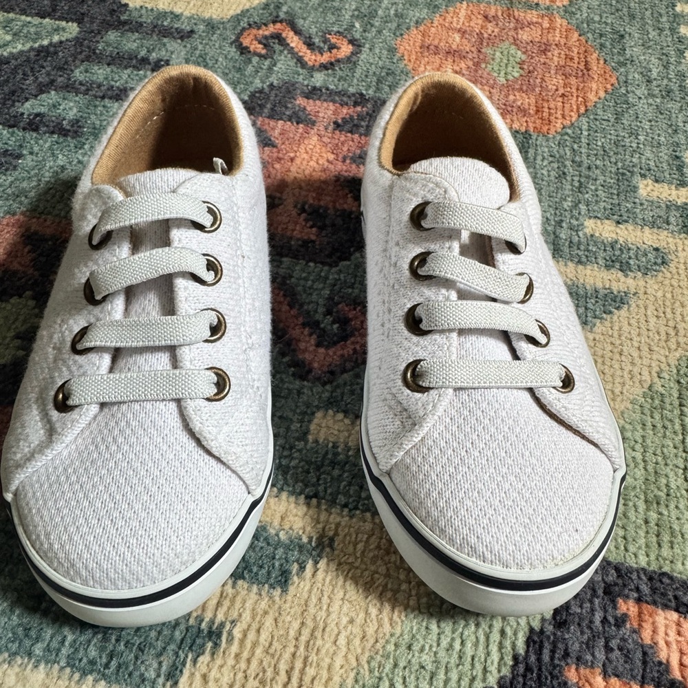 Janie and Jack White Kids Sneakers